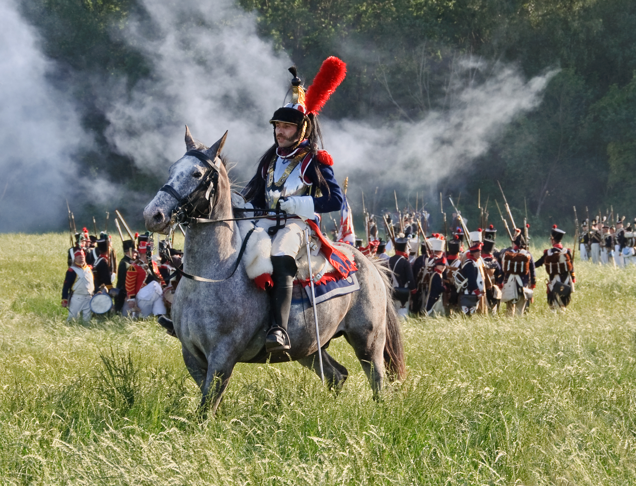 Bataille de Waterloo 1815 - reconstitution 2011
