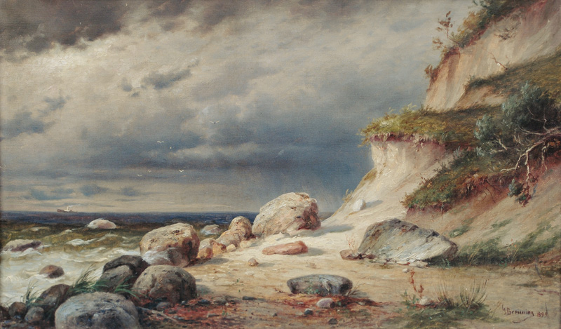 Gustav_Breuning_The_beach_of_Göhren_on_Rugia
