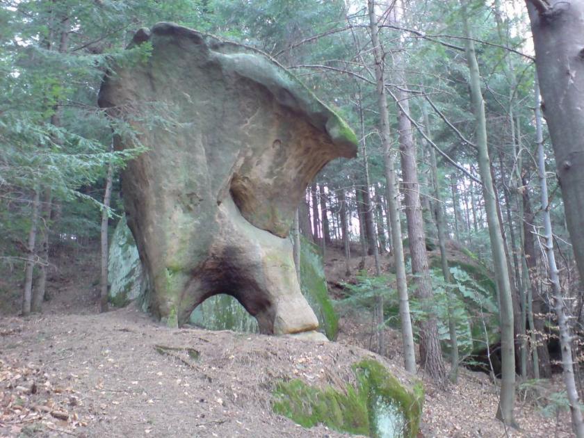Skałka Konfederatka w Woli Komborskiej