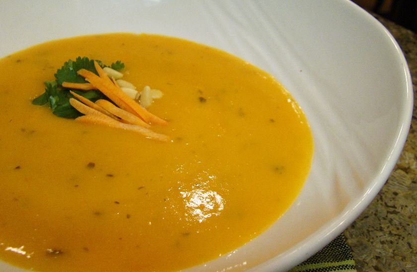 zupa z marchewki i przypraw