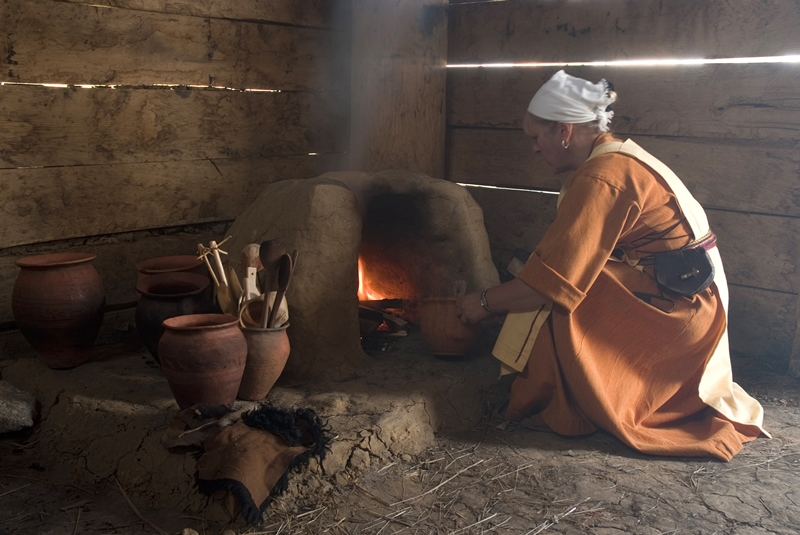 Kuchnia dawnych Słowian: kasza jaglana ze skwarkami