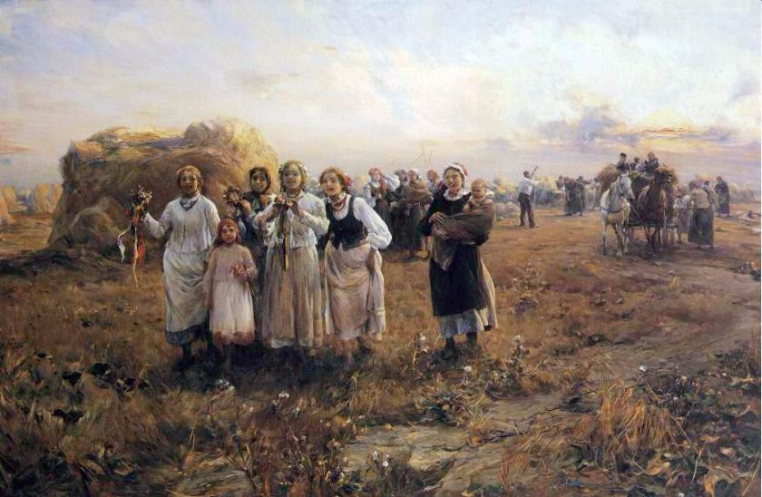 Wierusz-Kowalski_Dożynki_1910